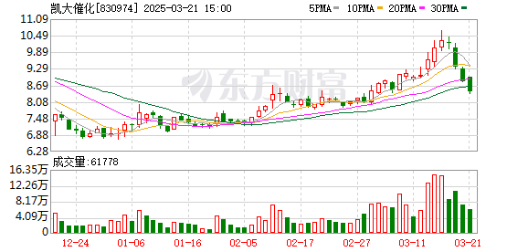 凯大催化因涉嫌信息披露违规被中国证监会立案调查