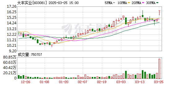 大丰实业与智元机器人战略合作后股价涨停，家族持股集中但业绩承压