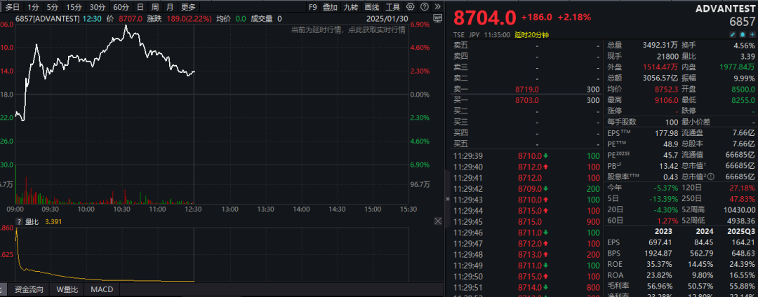 半导体龙头股一览表2020_半导体龙头业绩暴增20倍_